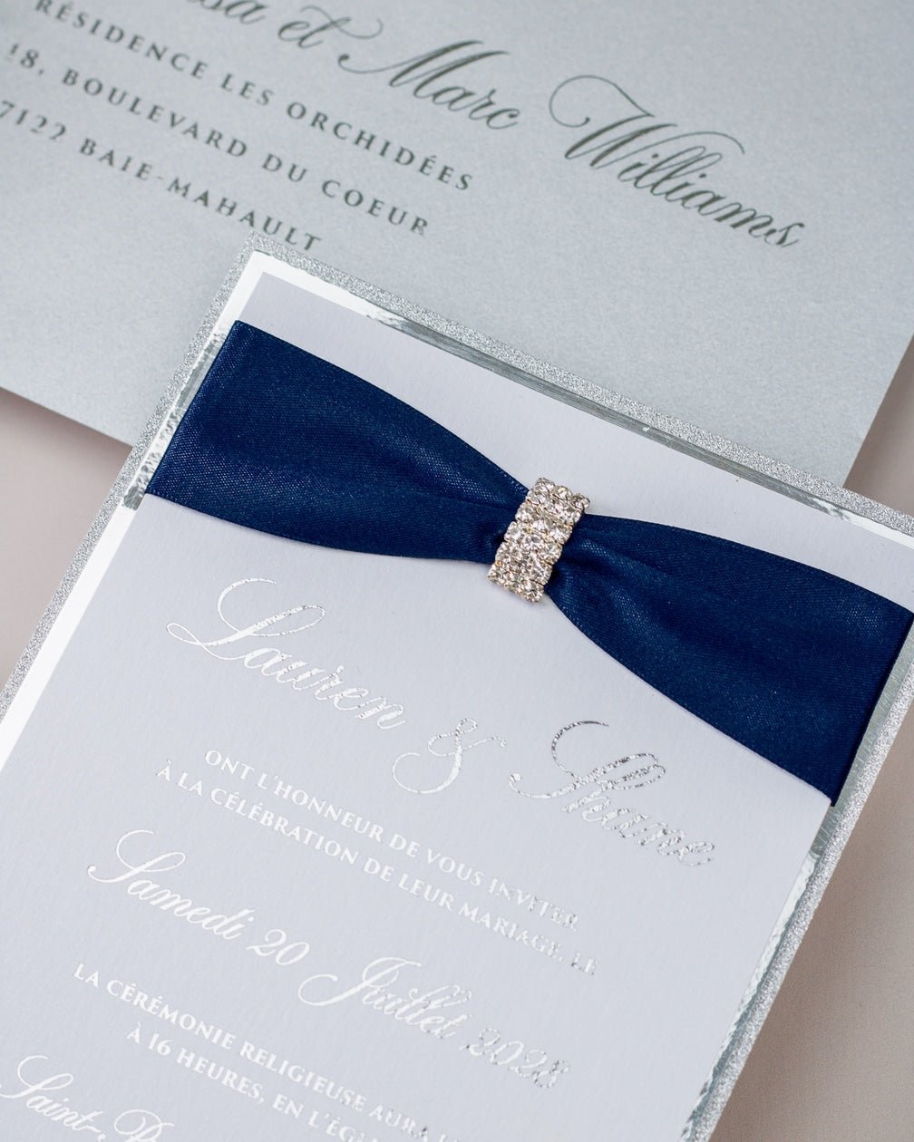 Salma - Echantillon - Faire - part - Luxe Carterie Studio