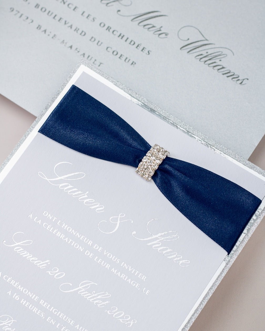Salma - Echantillon - Faire - part - Luxe Carterie Studio