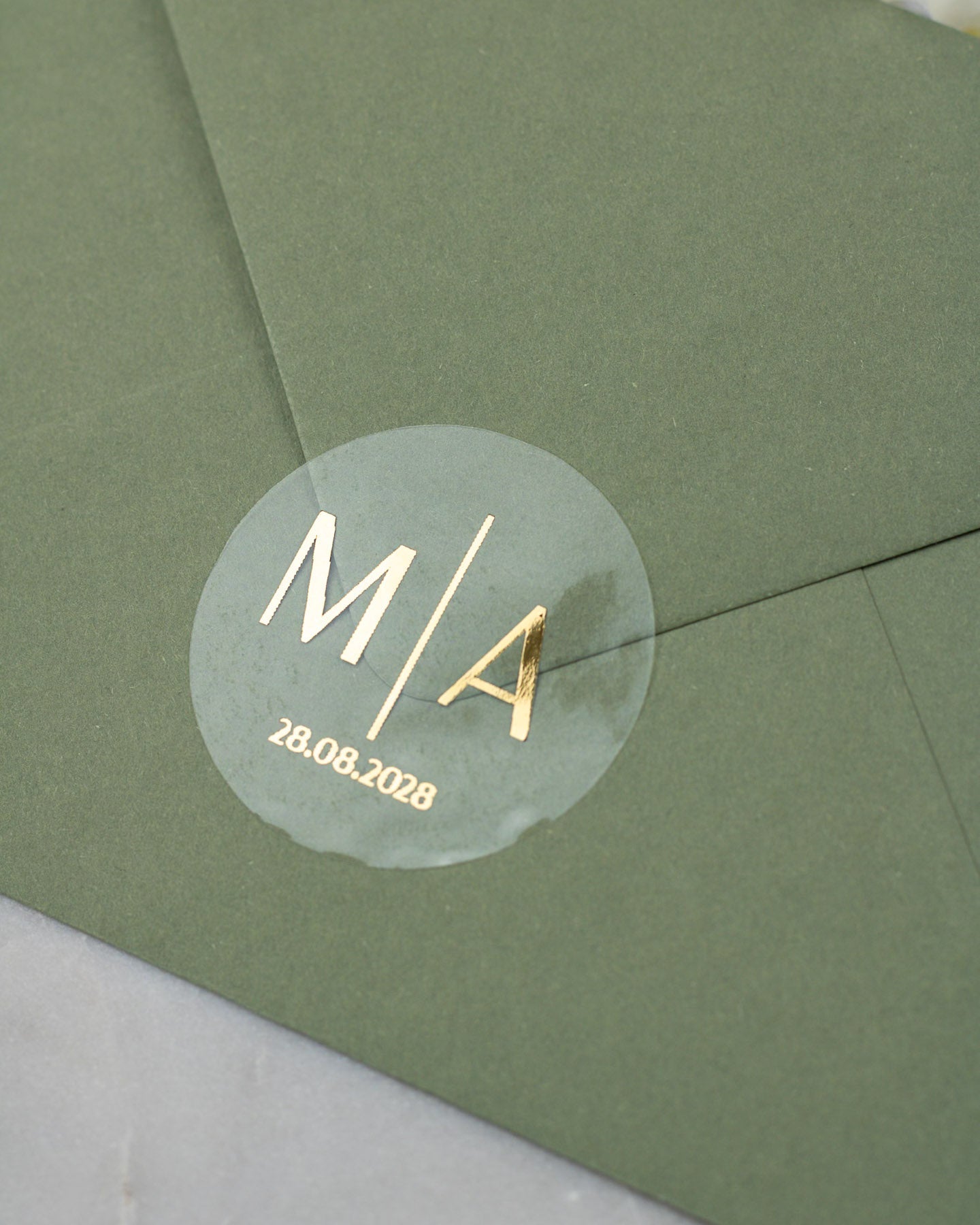 Samona - Sticker (lot de 15) - Stickers étiquettes - 4 cm - Lot de 15 - Luxe Carterie Studio