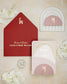 "Saphir" - Faire-part de mariage moderne, chic et élégant avec dorure or – Wedding stationery - Création Luxe Carterie Studio