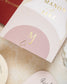 "Saphir" - Faire-part de mariage moderne, chic et élégant avec dorure or – Wedding stationery - Création Luxe Carterie Studio