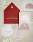 "Saphir" - Faire-part de mariage moderne, chic et élégant avec dorure or – Wedding stationery - Création Luxe Carterie Studio