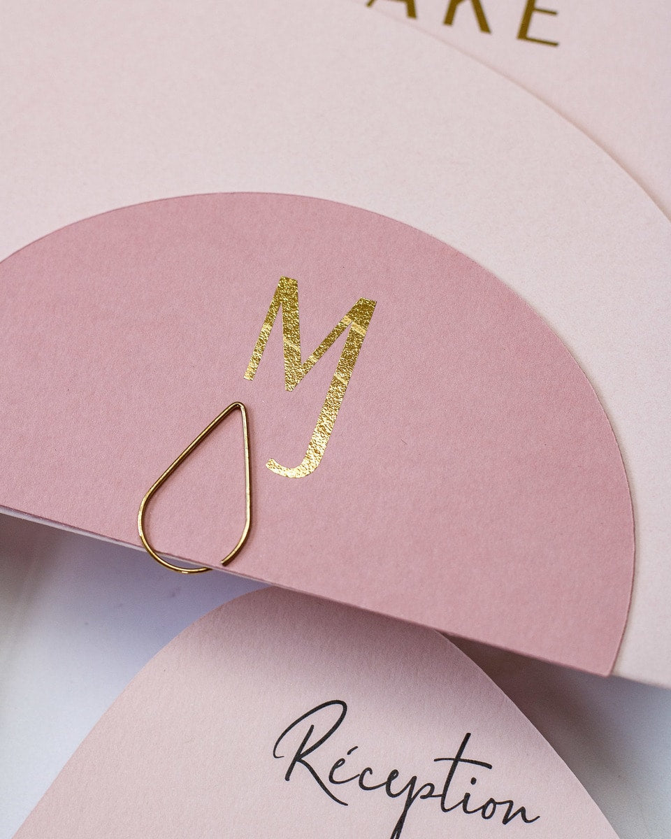 Saphir - Echantillon - Faire - part - Luxe Carterie Studio