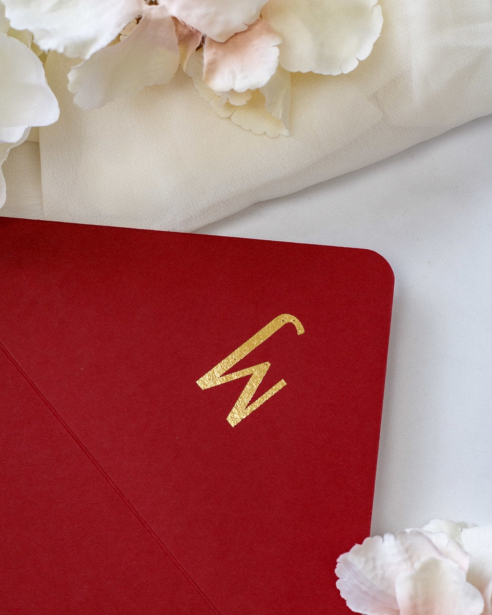 Saphir - Echantillon - Faire - part - Luxe Carterie Studio