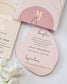 Saphir - Echantillon - Faire - part - Luxe Carterie Studio