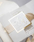"Sarah" - Faire-part de mariage chic, élégant et romantique avec dorure or - Wedding stationery - Création Luxe Carterie Studio