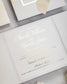 "Sarah" - Faire-part de mariage chic, élégant et romantique avec dorure or - Wedding stationery - Création Luxe Carterie Studio