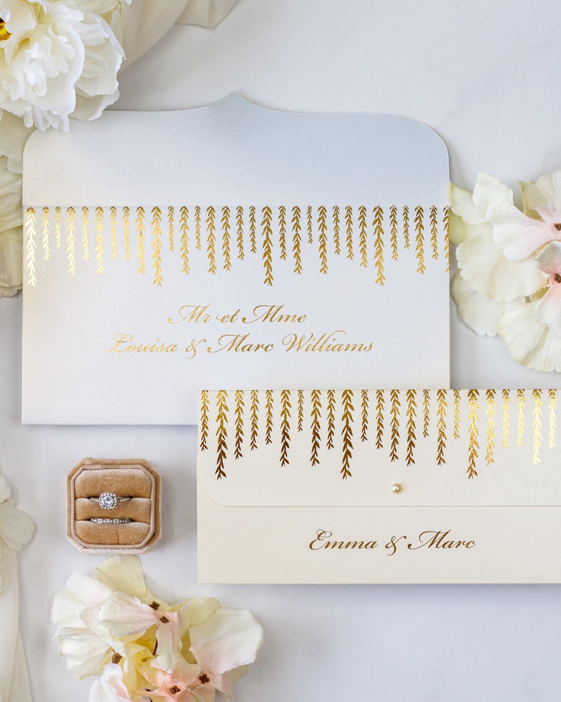 Serena - Faire - part - Faire - part seul - Sans enveloppe - Luxe Carterie Studio