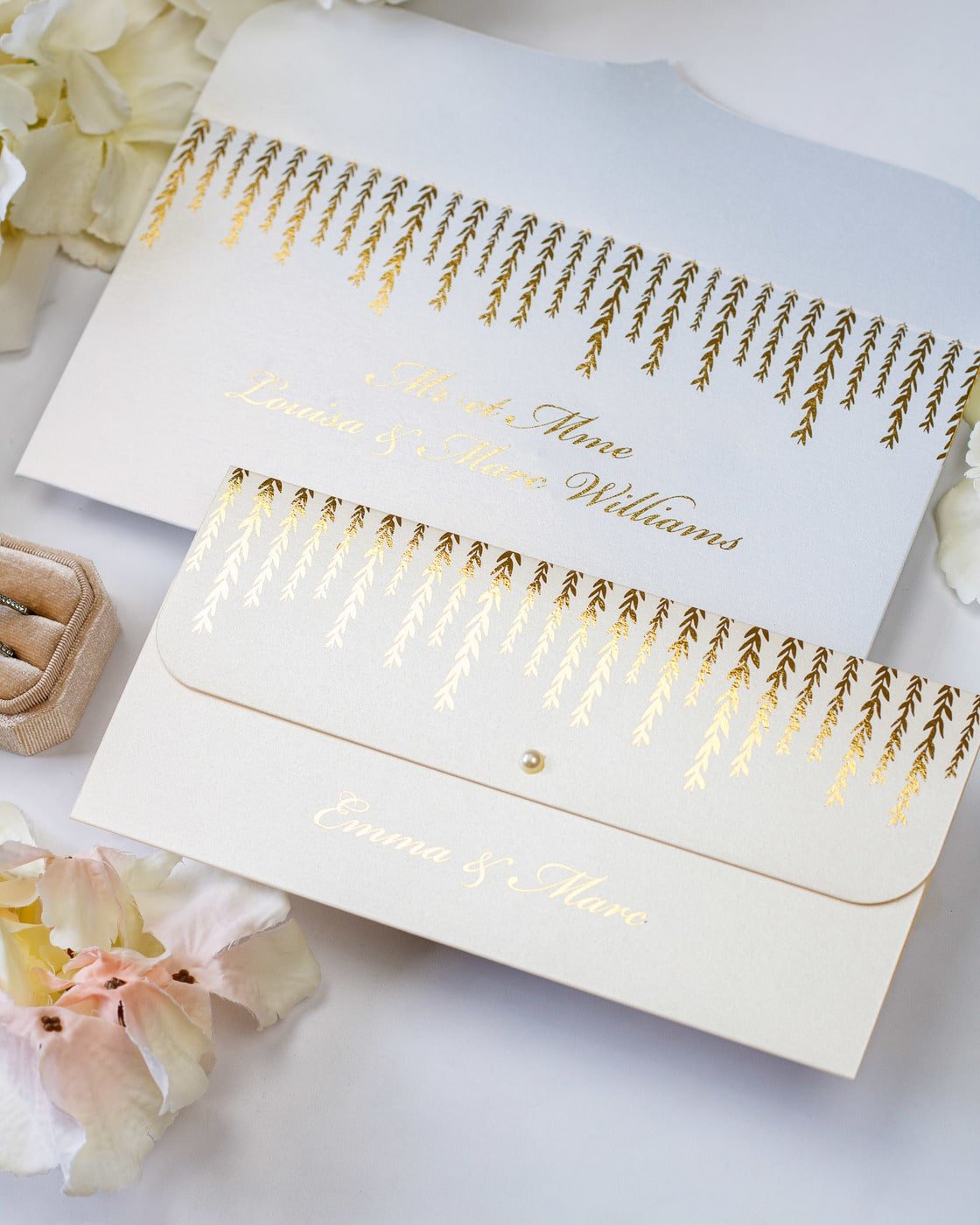 Serena - Faire - part - Faire - part seul - Sans enveloppe - Luxe Carterie Studio