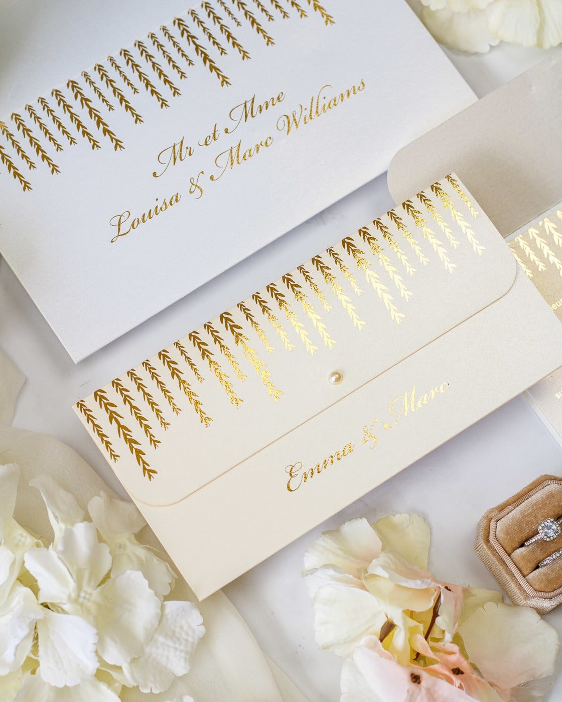 Serena - Faire - part - Faire - part seul - Sans enveloppe - Luxe Carterie Studio
