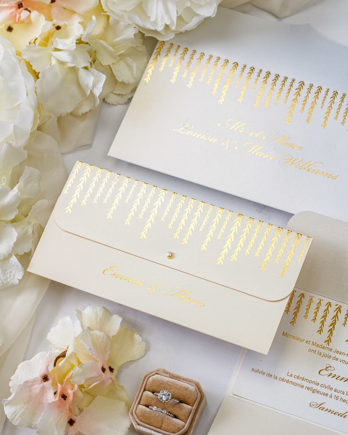 Serena - Faire - part - Faire - part seul - Sans enveloppe - Luxe Carterie Studio