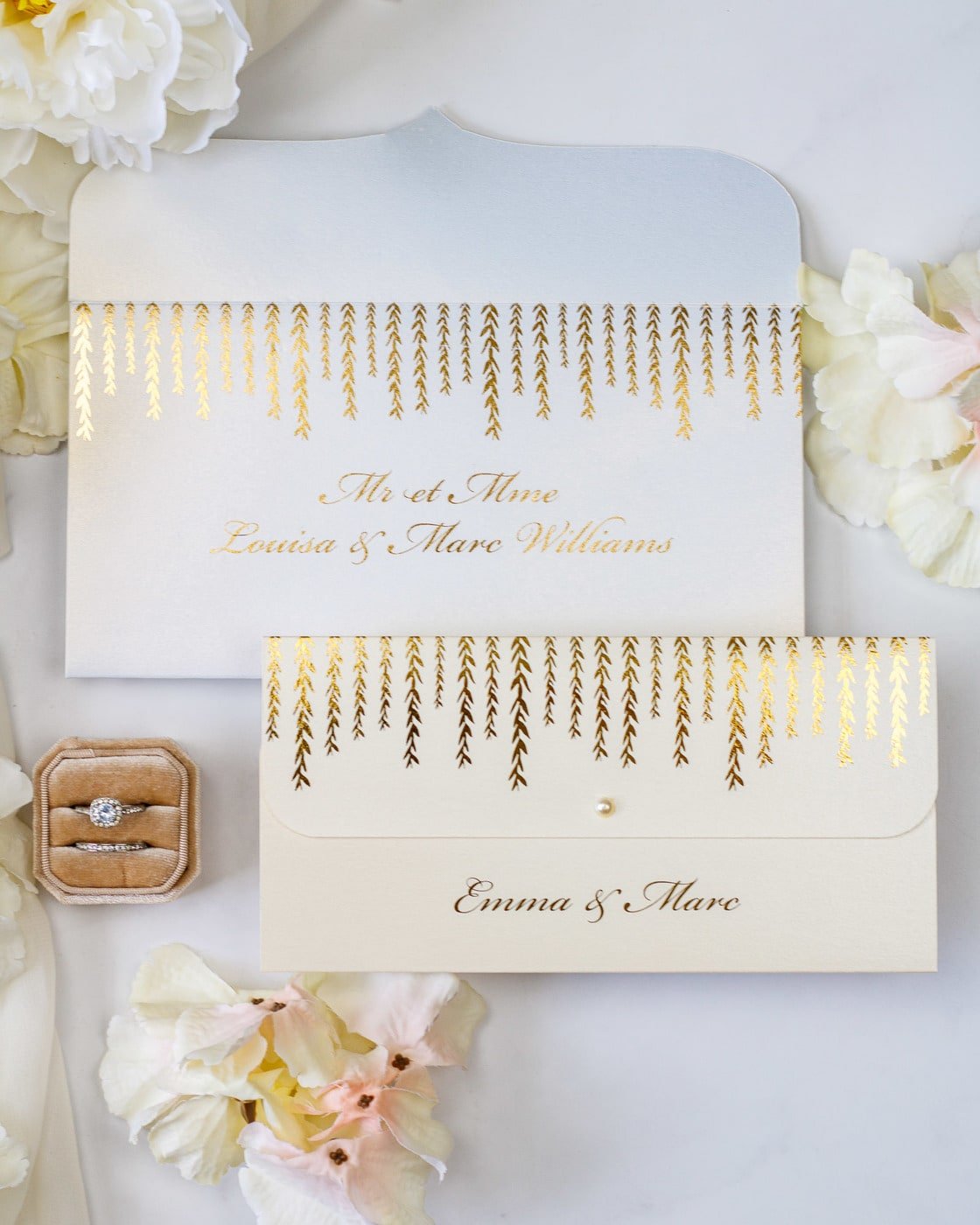 Serena - Faire - part - Faire - part seul - Sans enveloppe - Luxe Carterie Studio