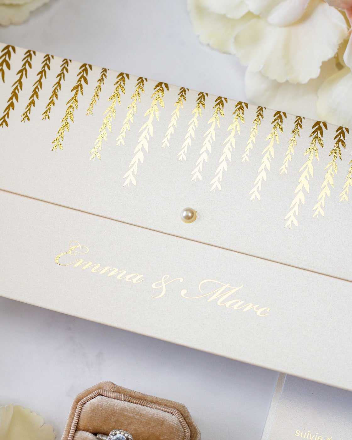 Serena - Faire - part - Faire - part seul - Sans enveloppe - Luxe Carterie Studio