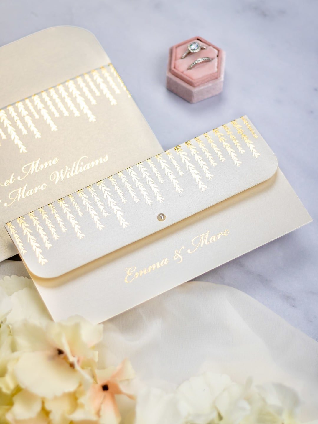 Serena - Echantillon - Faire - part - Luxe Carterie Studio