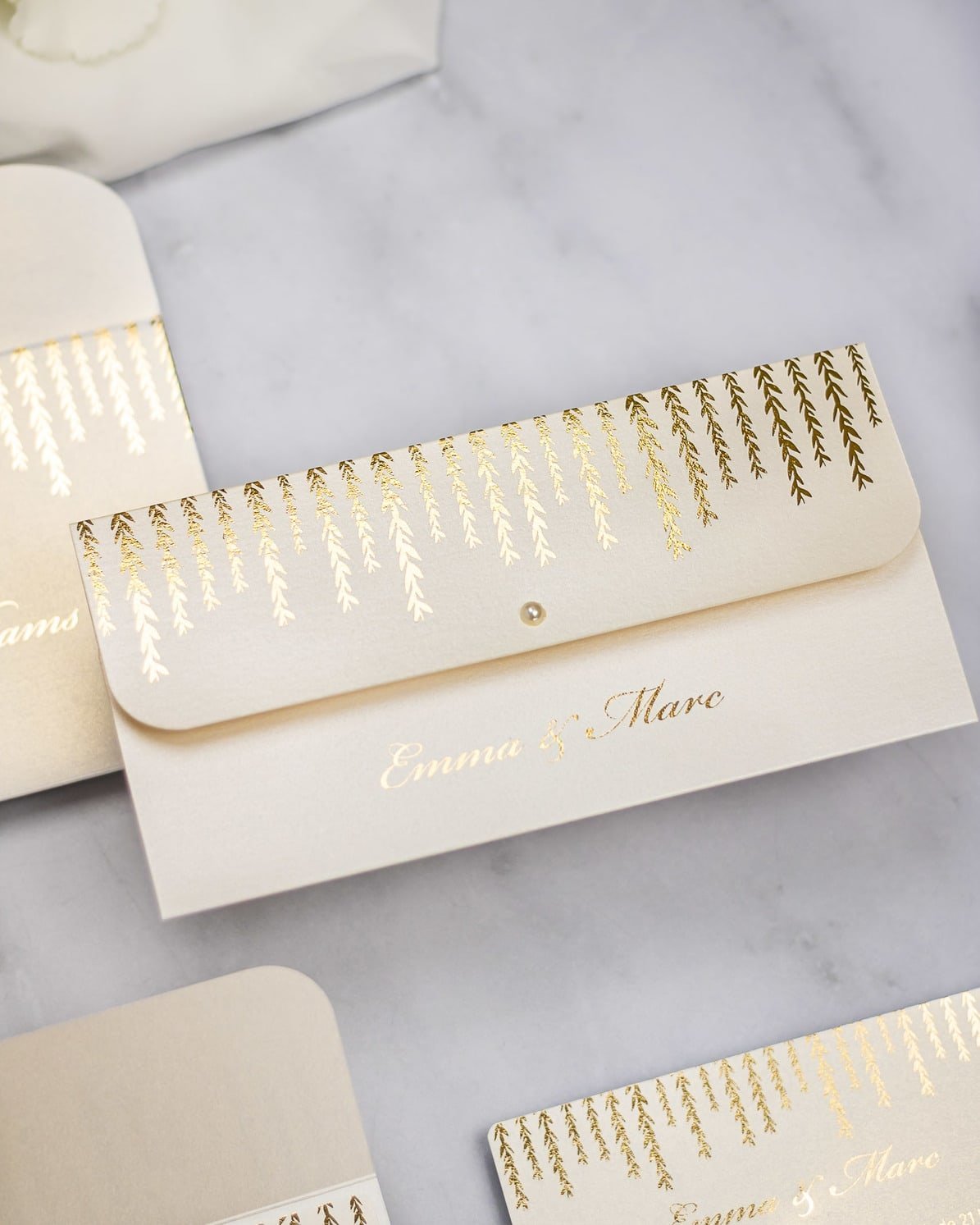 Serena - Echantillon - Faire - part - Luxe Carterie Studio
