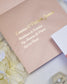 Shani - Faire - part - Faire - part Pochette + 2 cartons (Invitation / Informations / RSVP / Programme ou autre) - Sans enveloppe - Luxe Carterie Studio
