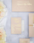 "Sienna" - Faire-part de mariage chic, élégant et romantique avec dorure or - Wedding stationery - Création Luxe Carterie Studio