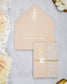 "Sienna" - Faire-part de mariage chic, élégant et romantique avec dorure or - Wedding stationery - Création Luxe Carterie Studio
