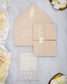 "Sienna" - Faire-part de mariage chic, élégant et romantique avec dorure or - Wedding stationery - Création Luxe Carterie Studio