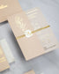 "Sienna" - Faire-part de mariage chic, élégant et romantique avec dorure or - Wedding stationery - Création Luxe Carterie Studio