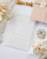 Sienna - Echantillon - Faire - part - Luxe Carterie Studio