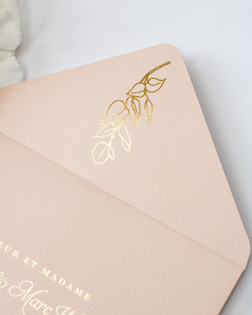 Sienna - Echantillon - Faire - part - Luxe Carterie Studio