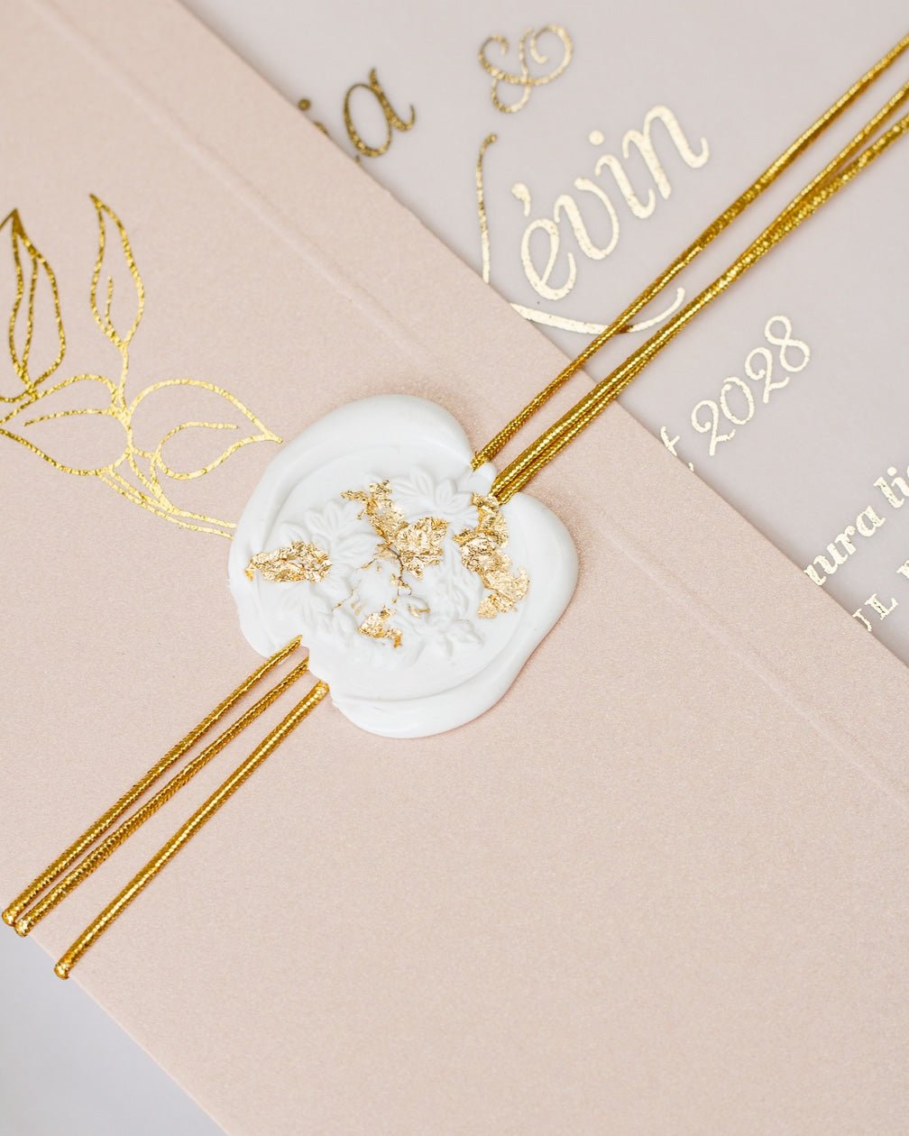 Sienna - Echantillon - Faire - part - Luxe Carterie Studio