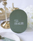 Soie - Nom de table - Nom de table - Luxe Carterie Studio