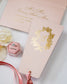 Sophia - Faire - part - Sans enveloppe - Luxe Carterie Studio