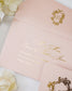 Sophia - Faire - part - Sans enveloppe - Luxe Carterie Studio