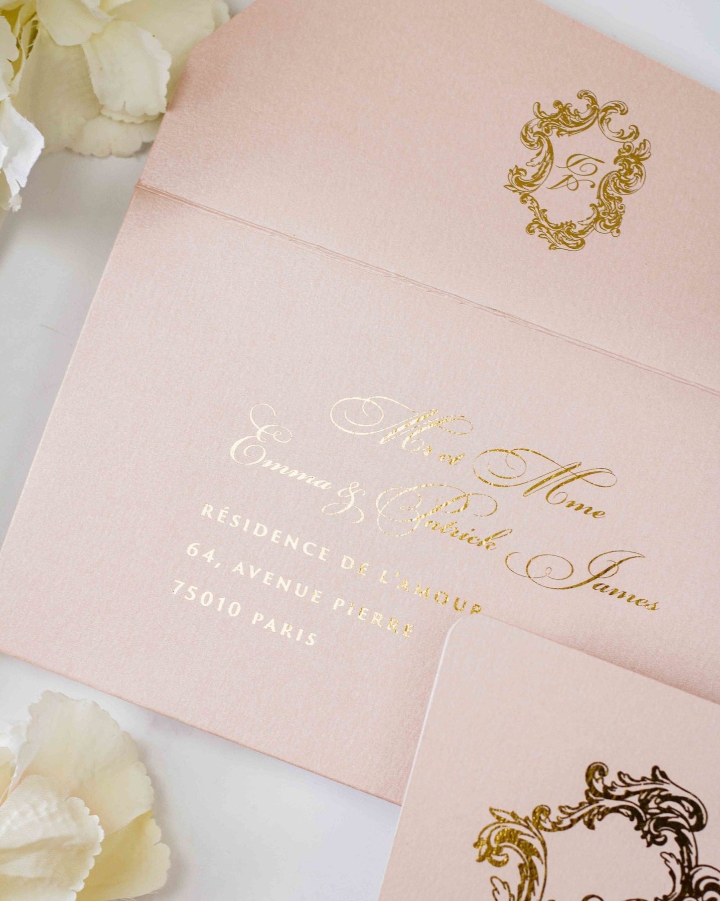 Sophia - Echantillon - Faire - part - Luxe Carterie Studio