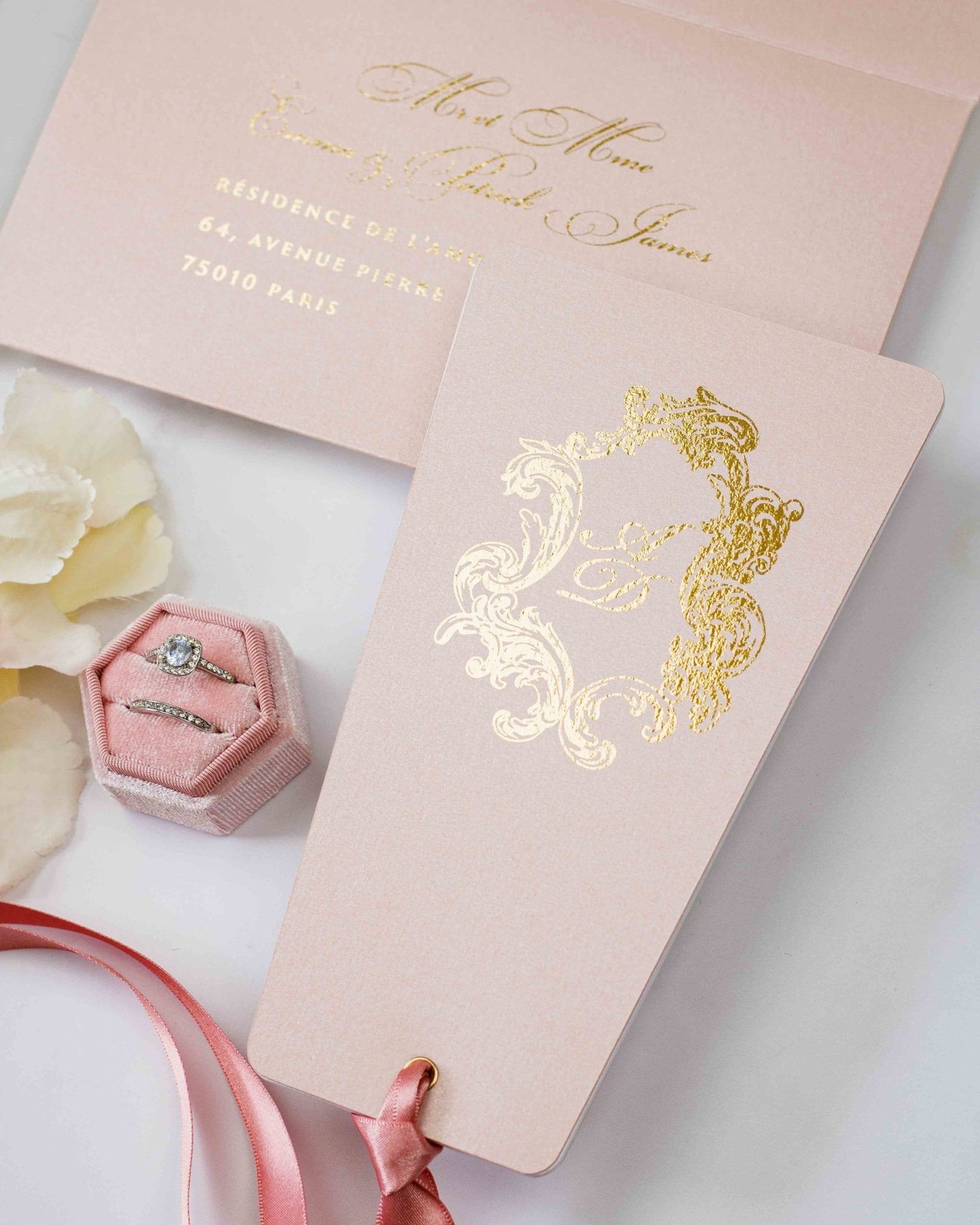 Sophia - Echantillon - Faire - part - Luxe Carterie Studio