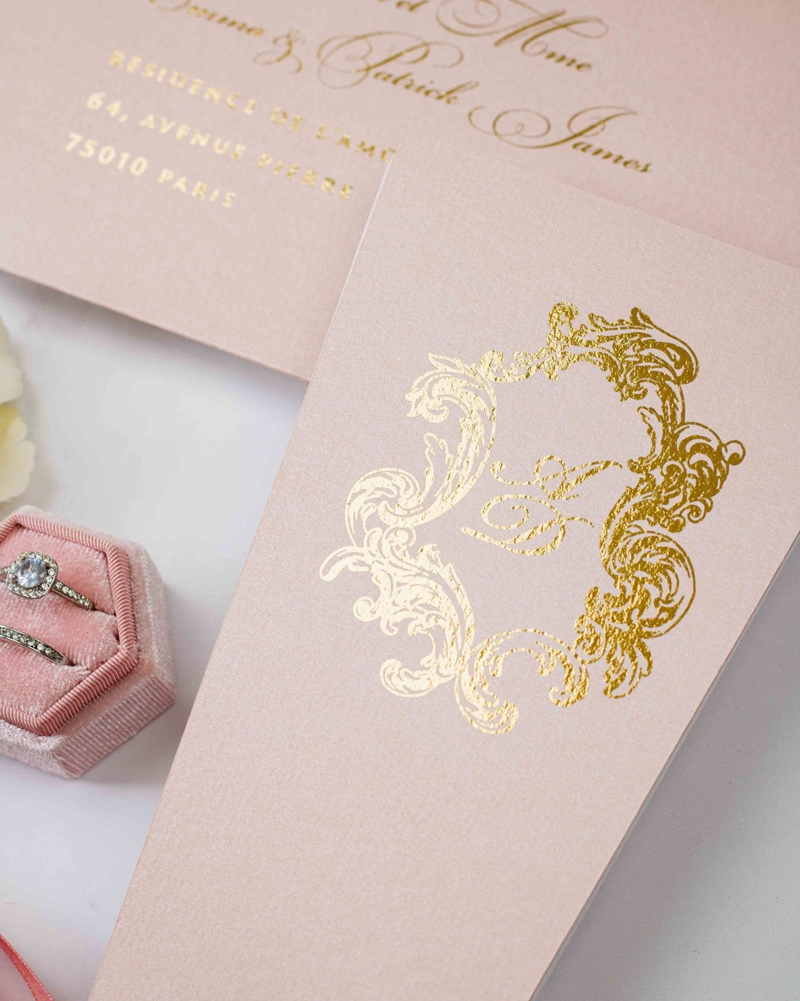 Sophia - Echantillon - Faire - part - Luxe Carterie Studio