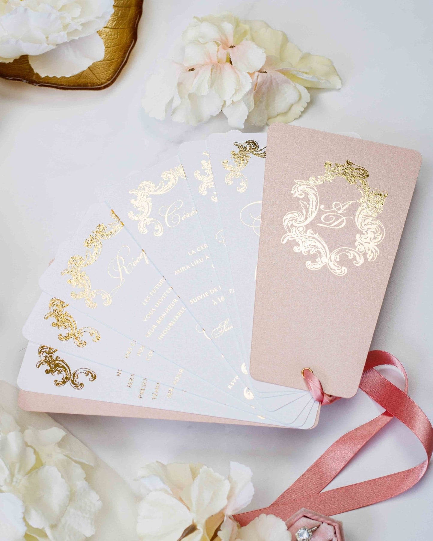 Sophia - Echantillon - Faire - part - Luxe Carterie Studio