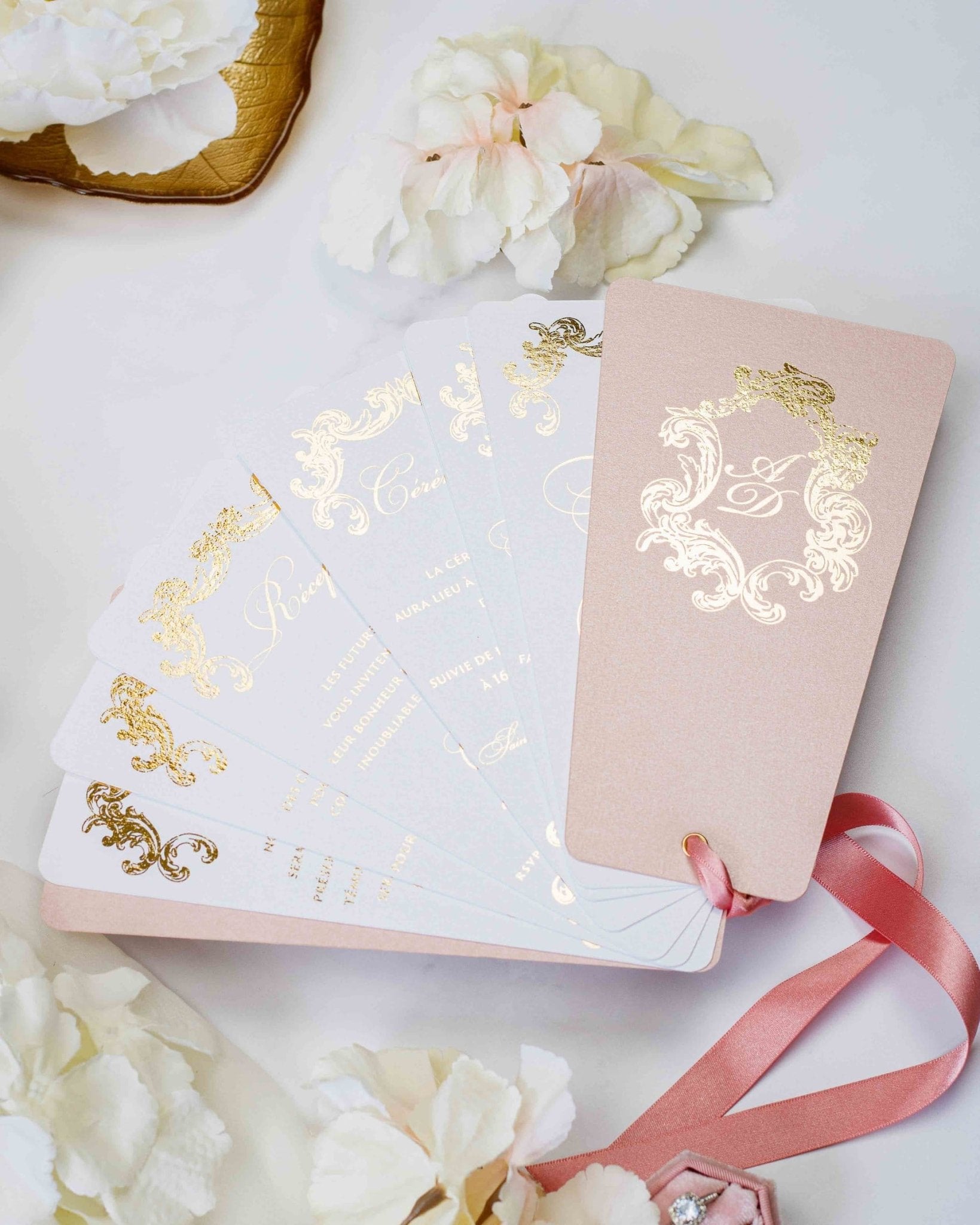 Sophia - Echantillon - Faire - part - Luxe Carterie Studio