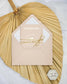 "Sora - Passeport" - Faire-part de mariage passeport, wedding destination, chic, original et romantique avec dorure or - Création Luxe Carterie Studio
