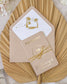 Sora - Passeport - Echantillon - Faire - part - Luxe Carterie Studio