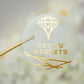 "Sticker "LOGO"" – Sticker chic et personnalisé avec logo d’entreprise – Branding raffiné - Wedding stationery - Création Luxe Carterie Studio
