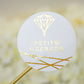 Sticker "LOGO" (lot de 15) - Stickers étiquettes - 4 cm - Lot de 15 - Luxe Carterie Studio