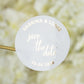 "Sticker - "Save the date"" – Sticker de mariage chic et élégant avec dorure or pour cadeaux d’invités – Papeterie de mariage - Wedding stationery - Création Luxe Carterie Studio