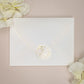 "Dania - Sticker" - Faire-part de mariage chic, élégant et romantique avec dorure or - Wedding stationery - Création Luxe Carterie Studio