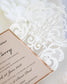 "Sweet" - Faire-part de mariage laser cut élégant et romantique avec dorure or - Wedding stationery - Création Luxe Carterie Studio