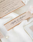 "Sweet" - Faire-part de mariage laser cut élégant et romantique avec dorure or - Wedding stationery - Création Luxe Carterie Studio