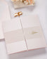 "Topaze" - Faire-part de mariage chic, élégant et romantique avec dorure or - Wedding stationery - Création Luxe Carterie Studio