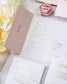 Topaze - Echantillon - Faire - part - Luxe Carterie Studio