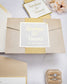 "Trendy" - Faire-part de mariage chic, élégant et romantique avec dorure or - Wedding stationery - Création Luxe Carterie Studio