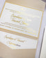 "Trendy" - Faire-part de mariage chic, élégant et romantique avec dorure or - Wedding stationery - Création Luxe Carterie Studio