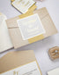 "Trendy" - Faire-part de mariage chic, élégant et romantique avec dorure or - Wedding stationery - Création Luxe Carterie Studio