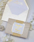 Trendy - Faire - part - Faire - part Pochette + 2 cartons (Invitation / Informations / RSVP / Programme ou autre) - Sans enveloppe - Luxe Carterie Studio