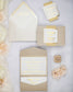 "Trendy" - Faire-part de mariage chic, élégant et romantique avec dorure or - Wedding stationery - Création Luxe Carterie Studio